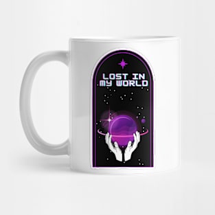 'Lost in my world' Mug